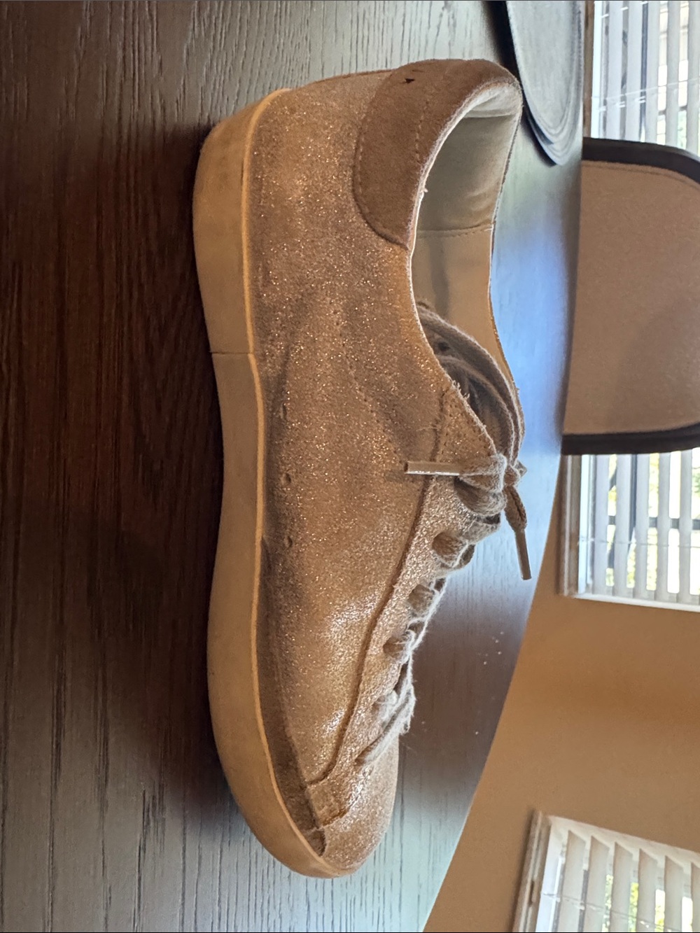 Golden Goose Glitter Star Sneakers in Silver - Picture 3 of 6